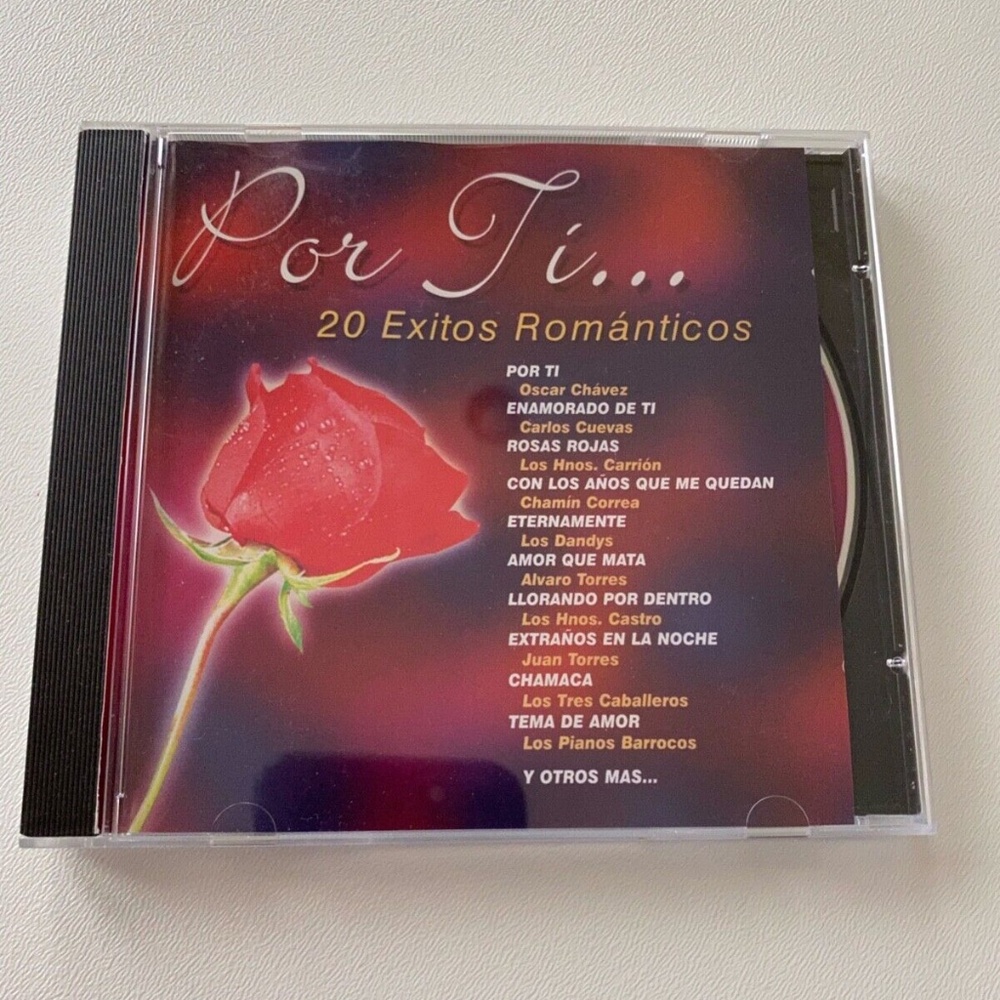 Por Ti 20 Exitos Romanticos CD Various Los Dandys Oscar Chavez Alvaro Torres